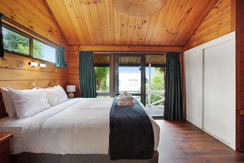 There is plenty of storage in this bedroom with the double wardrobe.