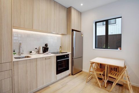 The dining table can double as extra prep space for the kitchen.