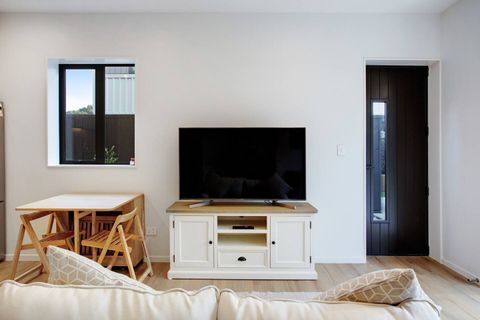 Sit on the couch and watch TV or stream your own Netflix.