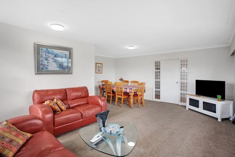 Great example of open-plan living with the lounge and dining area being in the same space.