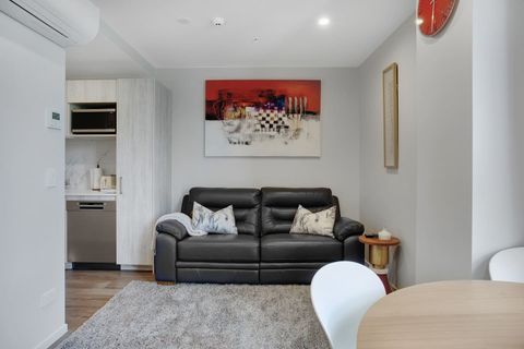 The open-plan living, dining and kitchen area are a great use of space.