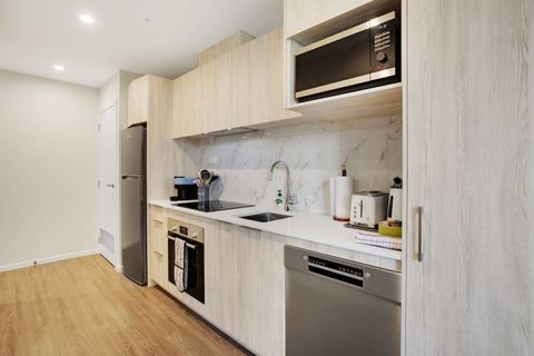 There is plenty of storage in the cupboards if you are staying long term.