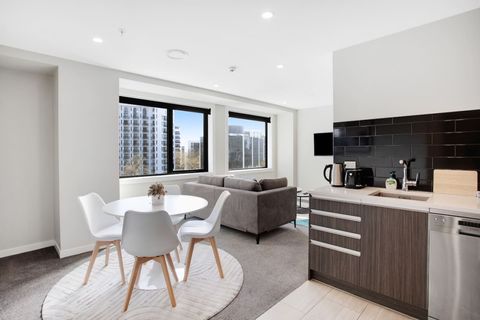 The dining table is a great place to eat together or have a coffee before your days adventures.