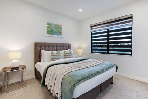 There is plenty of light in the bedroom but also blinds to block out the light.