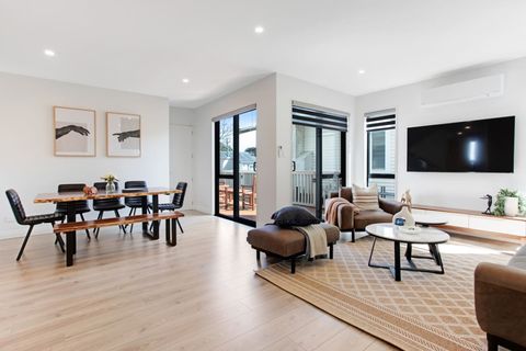 Open the ranch sliders and enjoy indoor/outdoor flow onto the patio.