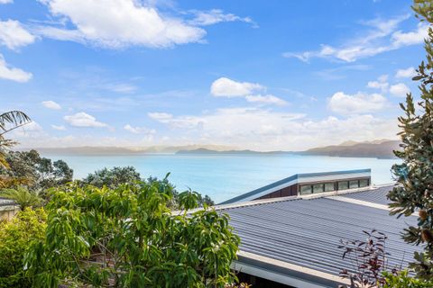 Great view from the balcony overlooking the rooftops towards Manukau Harbour.