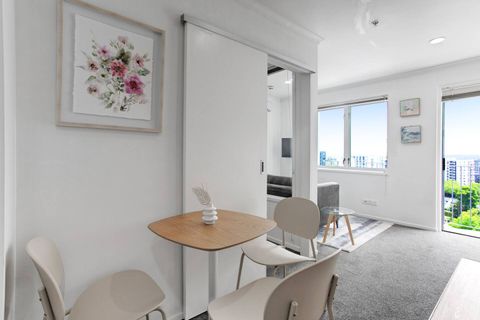 The dining table is a great place to eat together or maybe play games.