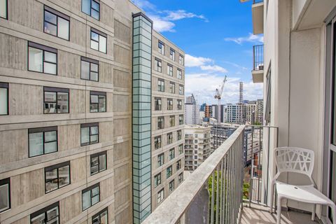 View from the balcony looking towards the central city.