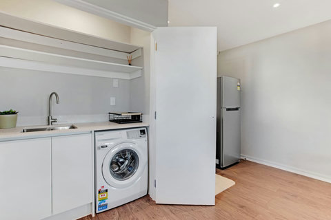 The washer is handy if you are wanting to stay longer.