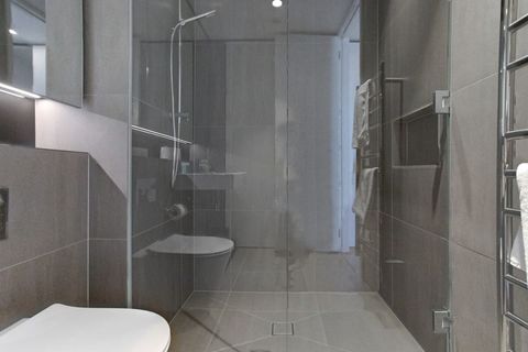 Step out of the shower and enjoy warm-fluffy towels from the heated towel rail.