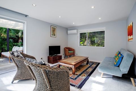 There is air-conditioning in this area which will keep you cool in Summer and warm in Winter.