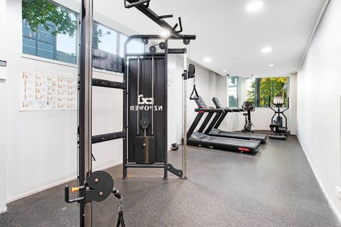 Enjoy a workout - you don't have to miss out in this great gym.