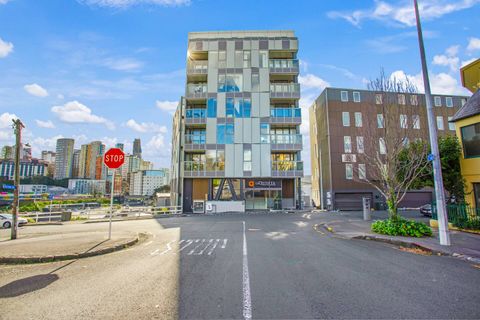 You can see Sky City from the park across the street.