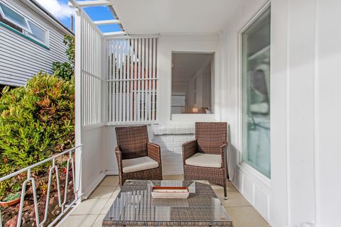 Enjoy your morning coffee while enjoying the view over the bay.