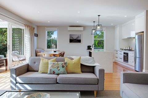 There is air-conditioning in the living spaces to keep you cool in summer and warm in winter.