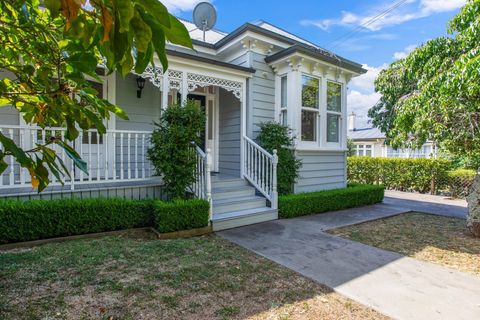 The front of the home is a nod to the villa original features.