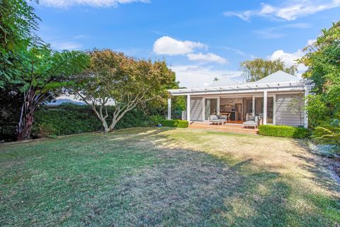 The backyard is fully fenced and a lovely private space.