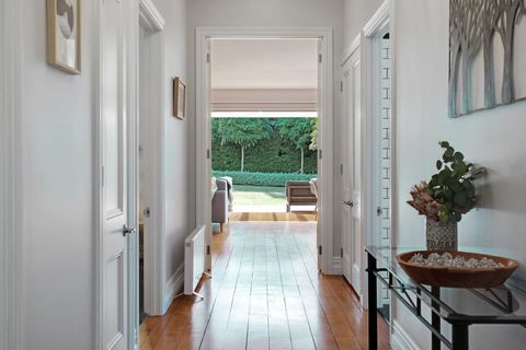 View from the hallway towards the outside deck.