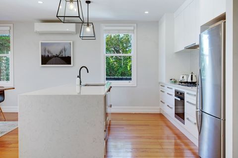 There are plenty of prep space in the kitchen if you want to cook dinners.