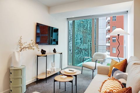 Relax on the couch and watch TV or read a book.