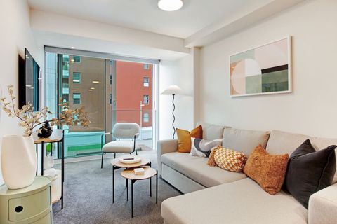 You can open the ranch slider door for fresh air and extra light during the day.