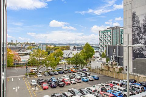 The view from the apartment towards Westhaven and further in the distance, Chelsea.