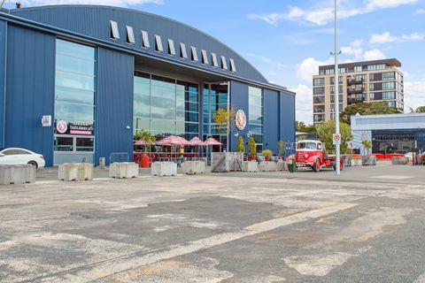 Little creatures is just beside the apartment building.