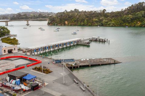 View from the balcony over towards Catalina Bay.