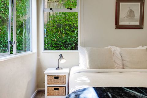 There is plenty of natural light that streams into the Queen bedroom.