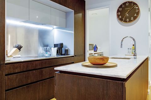 The kitchen has everything you need to create delicious meals.