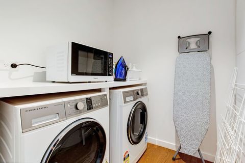 There is a handy washing machine and dryer which is useful for longer stays.