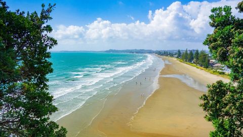 3km long Orewa beach to walk your worries away.