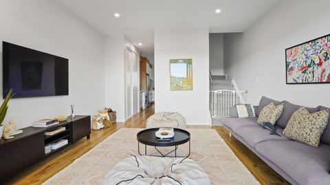 The living spaces are all on level 1 of the house.