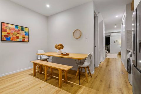 The dining table is a great place to hang out and eat together.
