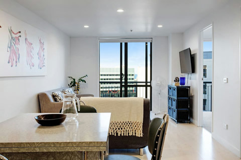 The dining table is a great place to hang out together.