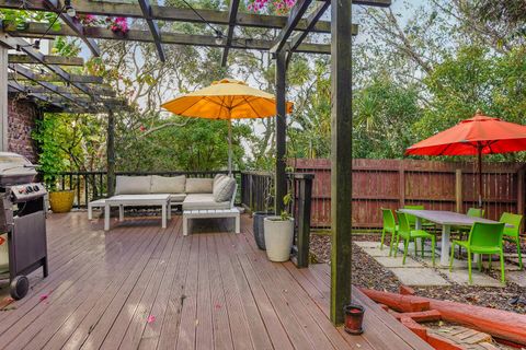 There are different seating areas depending on what you need and the weather.