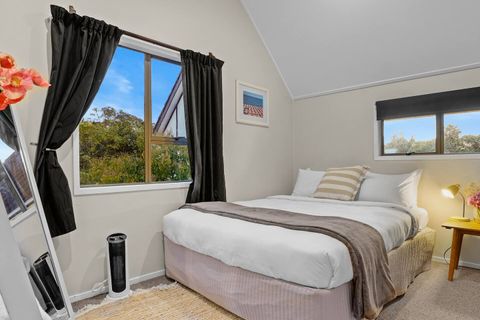 Block the light out with the drapes and blinds and turn it into a cosy hideaway.