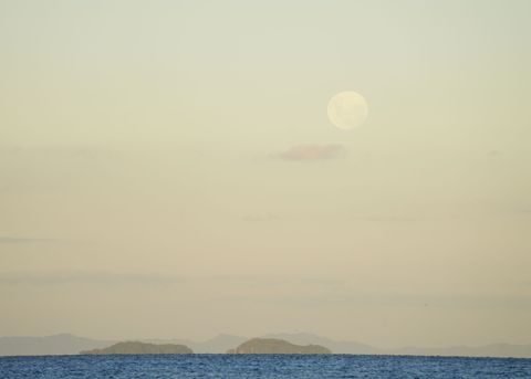 Go for a walk along the beach and enjoy the sunset and moon rising.