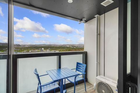 The balcony is perfect for a morning coffee or a glass of wine in the evening.