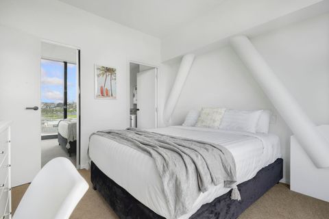 The Queen-sized bed invites you to have a  well deserved sleep after a days adventures.