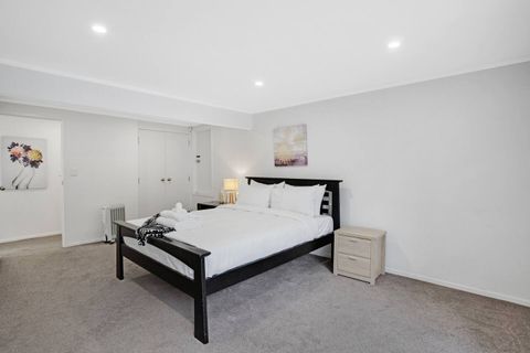 There is plenty of storage in the double wardrobe for all your personal belongings.