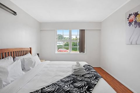The bedroom is relaxing and restful with its neutral colour scheme.