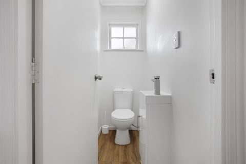 There is another separate toilet from the bathroom.