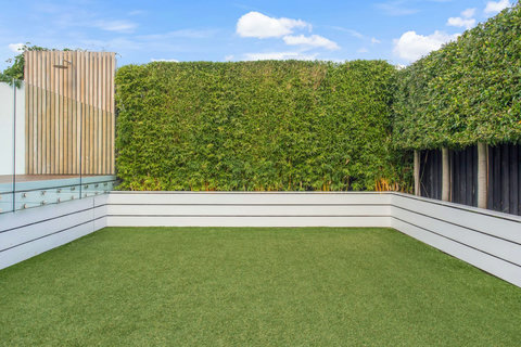 There is a  decent lawn area which is great for the children to let off some steam.