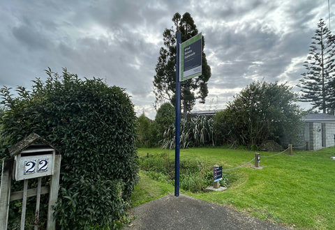 There is a public access to the riverside walkway beside the house.