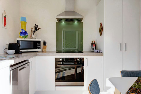 The kitchen has everything you need to create family dinners.