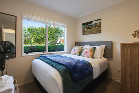 This double bed would be a great spot for the children or a person who likes their own space.