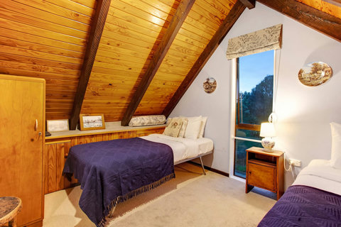 There is storage in the standalone wardrobe for your personal belongings.