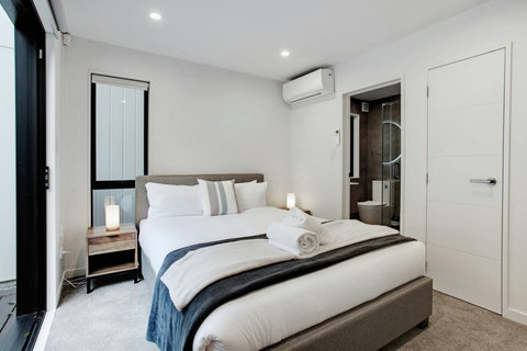 This bedroom also has its own TV and Air-conditioning unit that will keep you cool in Summer and warm in Winter.