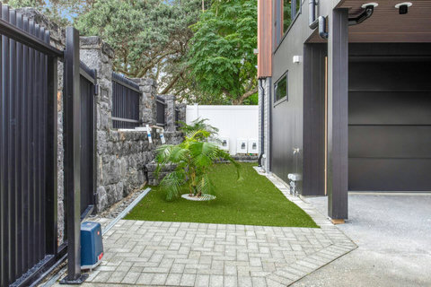 As its the first unit you do have some grass at the back and beside your home.